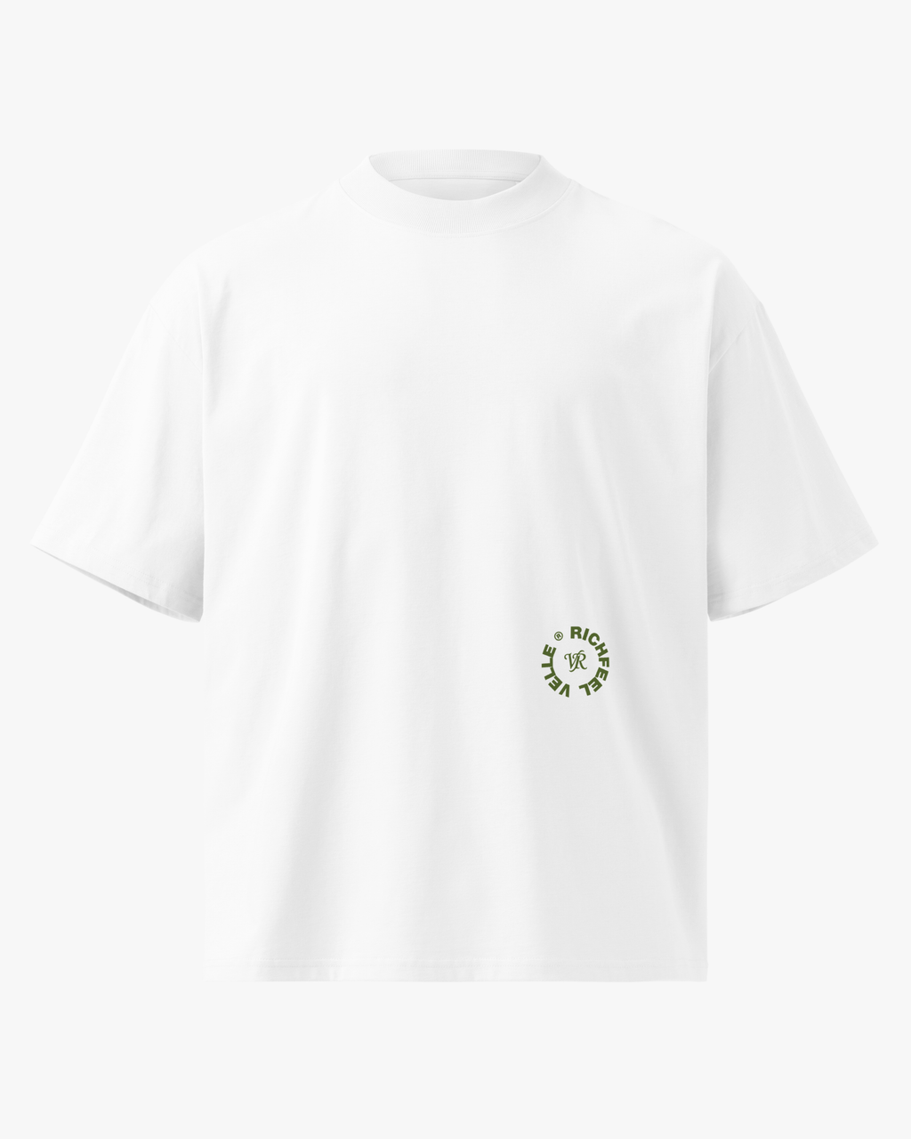 Velle® Foundations — Basic Tee (Green Logo)