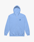 Velle® - Blue Midnight Zip Hoodie