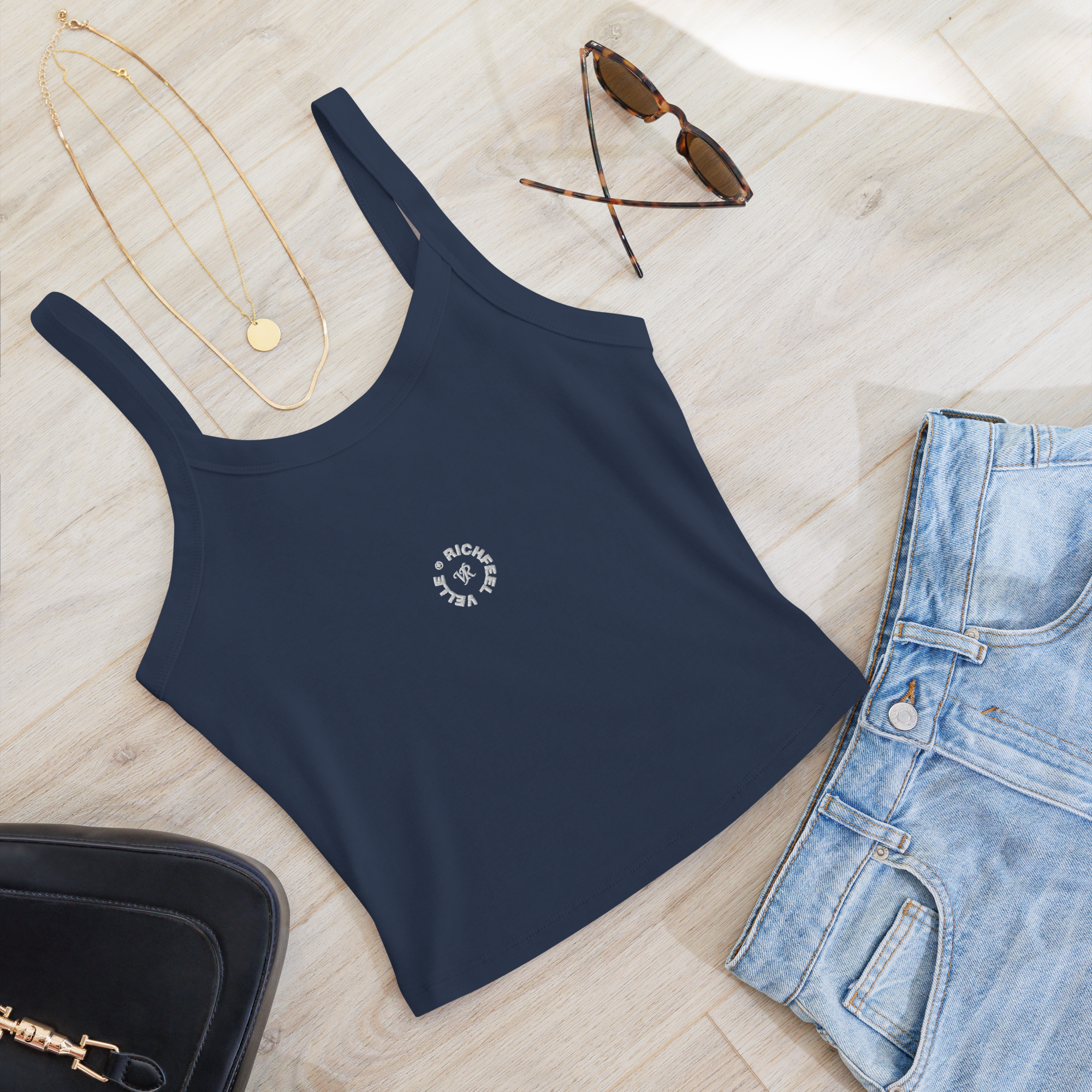 Velle® - Micro-Rib Tank Top